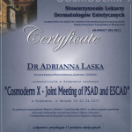 Kraków 2007 — Kongres naukowy pt. "Cosmoderm X - Joint Meeting of PSAD and ESCAD"