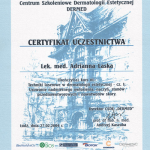 Łódź 2004 — Techniki laserowe w dermatologii estetycznej - cz. I: Usuwanie nadmiernego owłosienia, naczyń, stanów przednowotworowych i nowotworów skóry.