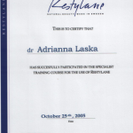 Warszawa 2005 — Specialist training course for the use of Restylane
